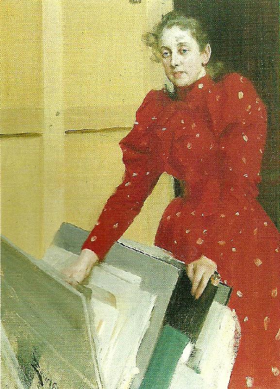 emma zorn lasande, Anders Zorn